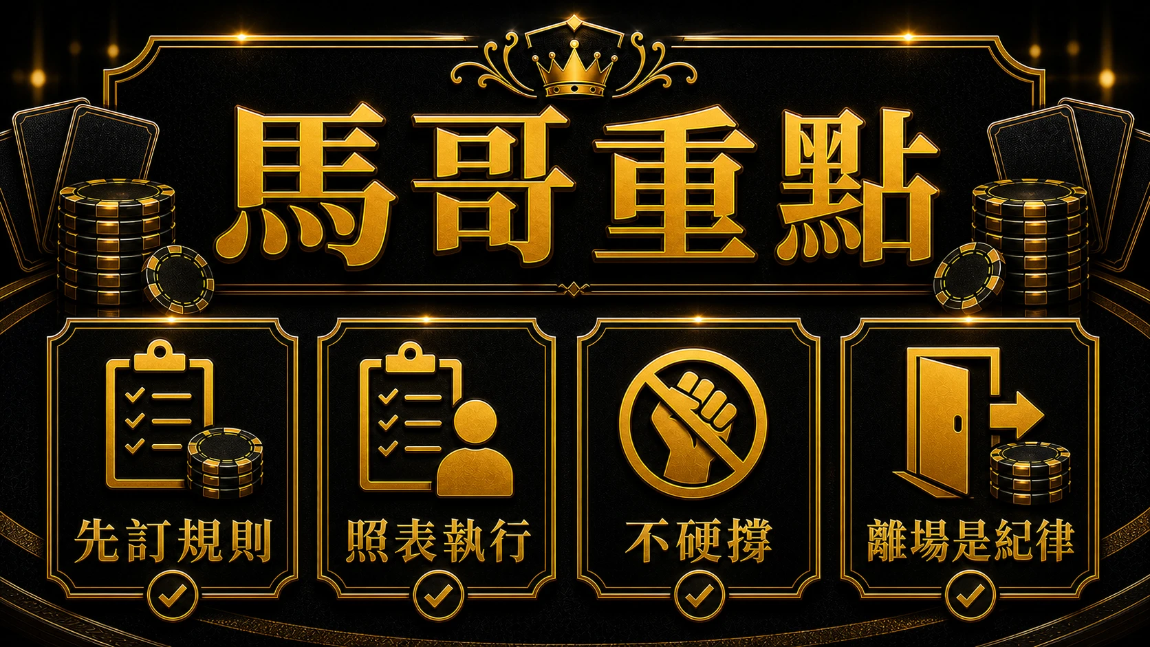 百家樂心態怎麼穩 馬哥重點整理 MBM娛樂城