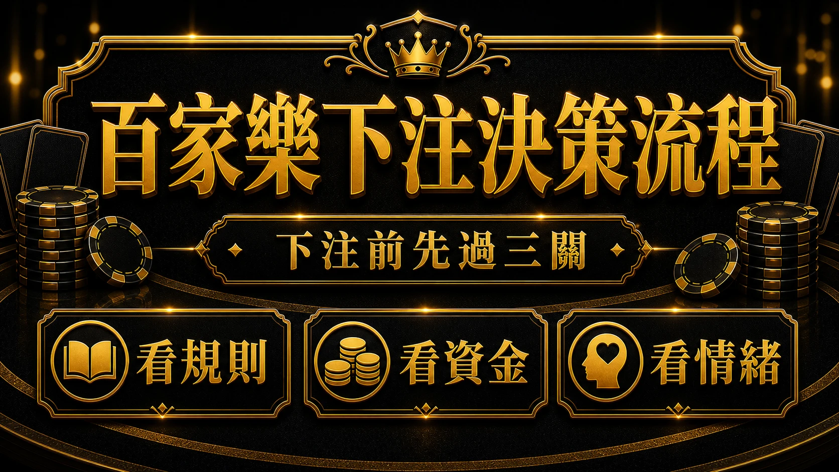 百家樂決策流程怎麼做 主題總覽 MBM娛樂城