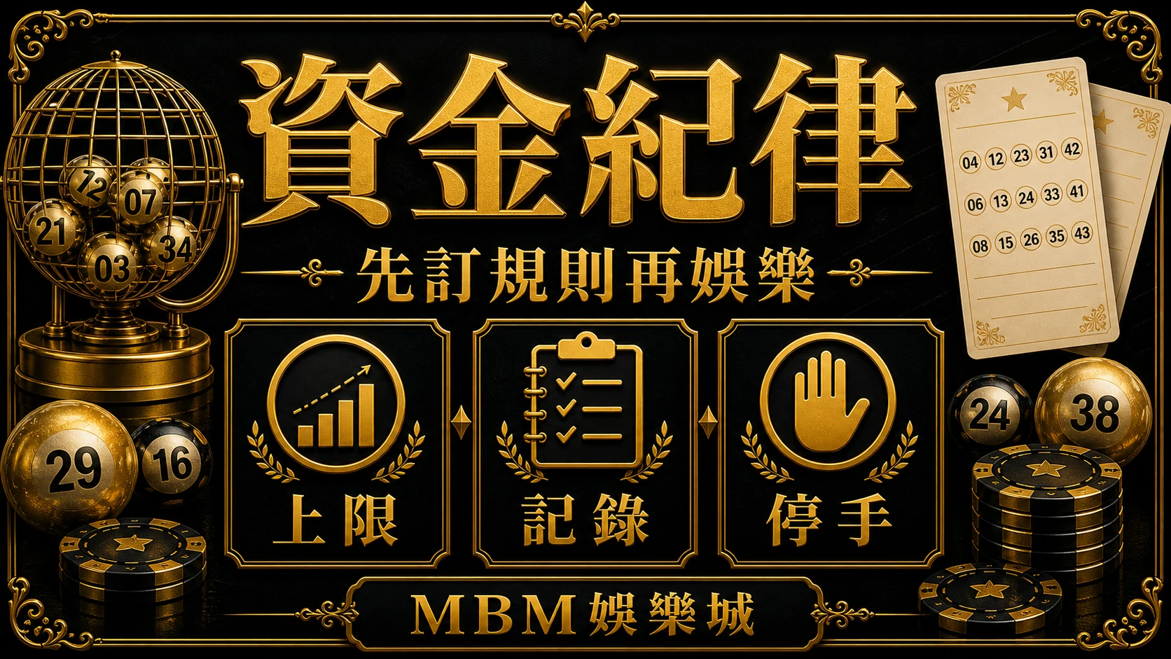 資金紀律 彩票追號可以嗎?連續下注、冷靜期與資金紀律 MBM娛樂城