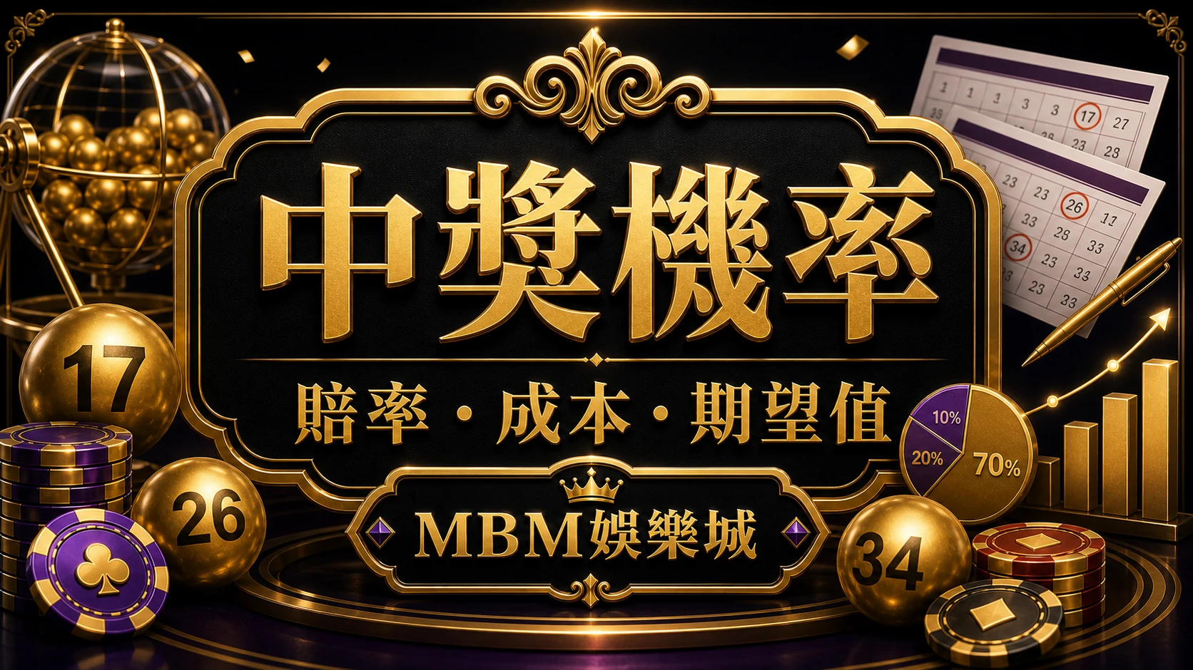 中獎機率 彩票中獎機率怎麼看?賠率、期望值與投注成本提醒 MBM娛樂城