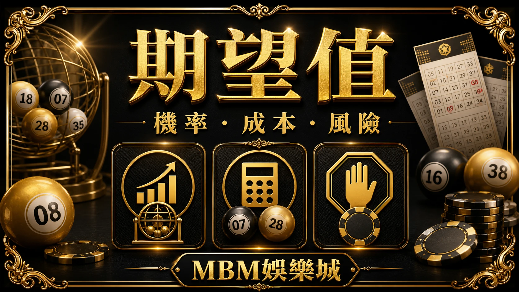 期望值 彩票中獎機率怎麼看?賠率、期望值與投注成本提醒 MBM娛樂城