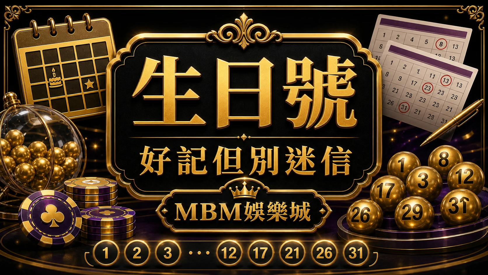 生日號 彩票選號技巧怎麼做?熱號冷號、生日號與隨機選號比較 MBM娛樂城