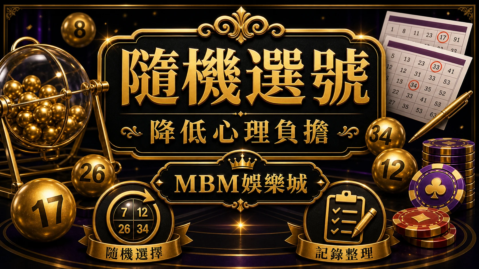 隨機選號 彩票選號技巧怎麼做?熱號冷號、生日號與隨機選號比較 MBM娛樂城
