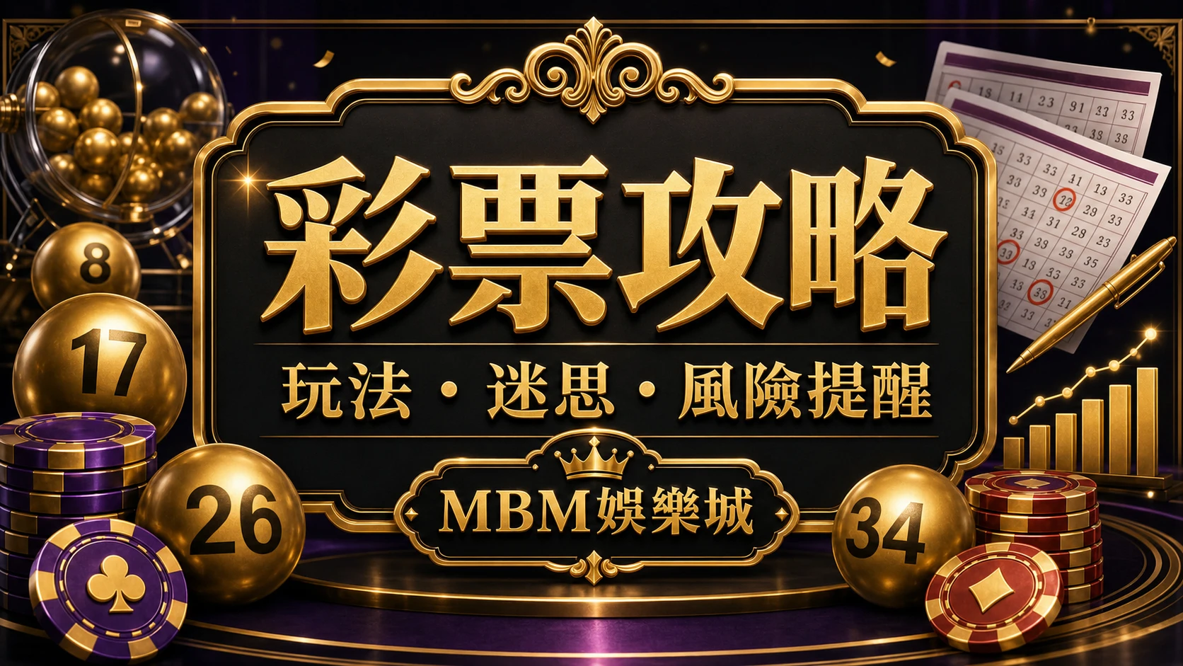 彩票攻略玩法迷思與風險提醒 MBM娛樂城