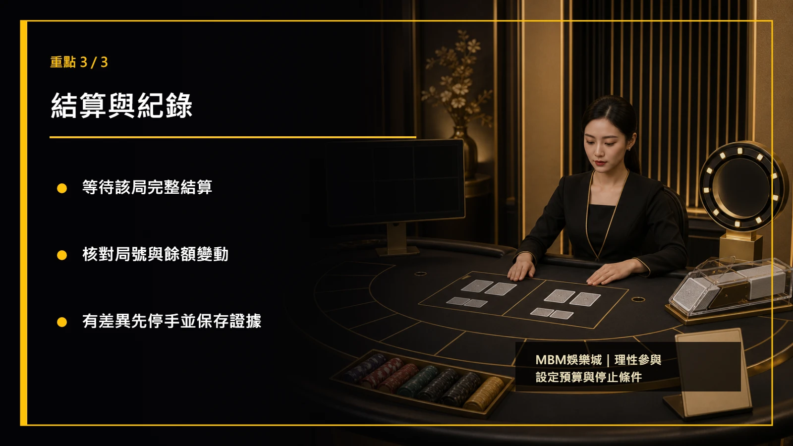 DG真人百家樂怎麼玩重點3