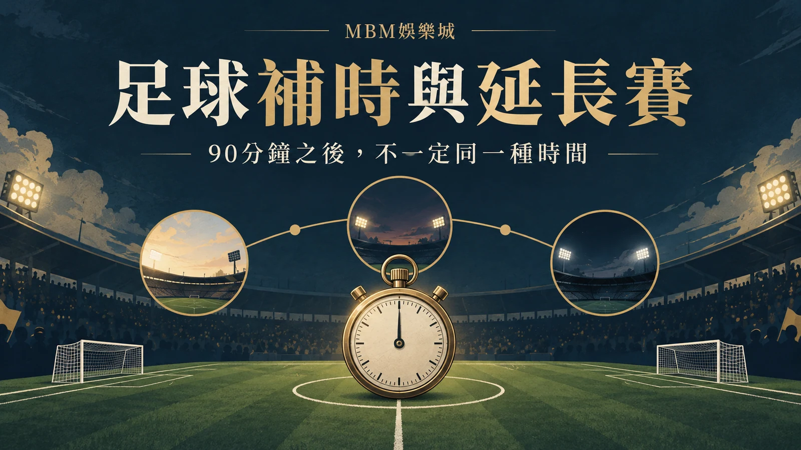 足球 90 分鐘含補時嗎？延長賽與點球要另外看｜MBM娛樂城