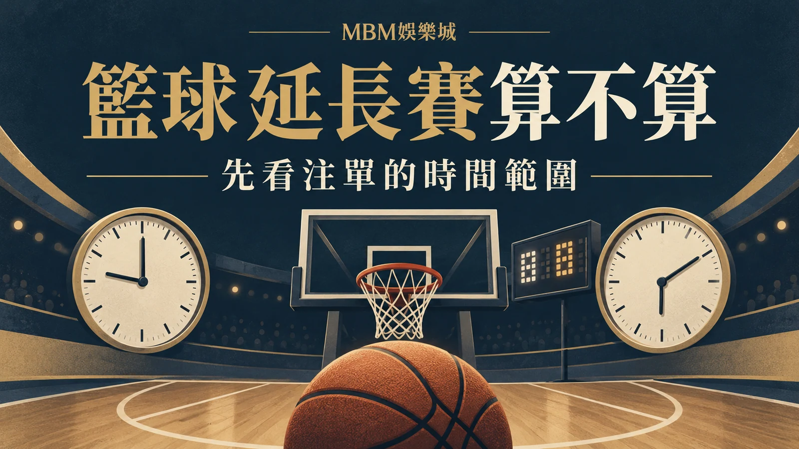 籃球延長賽算不算：先看注單的時間範圍