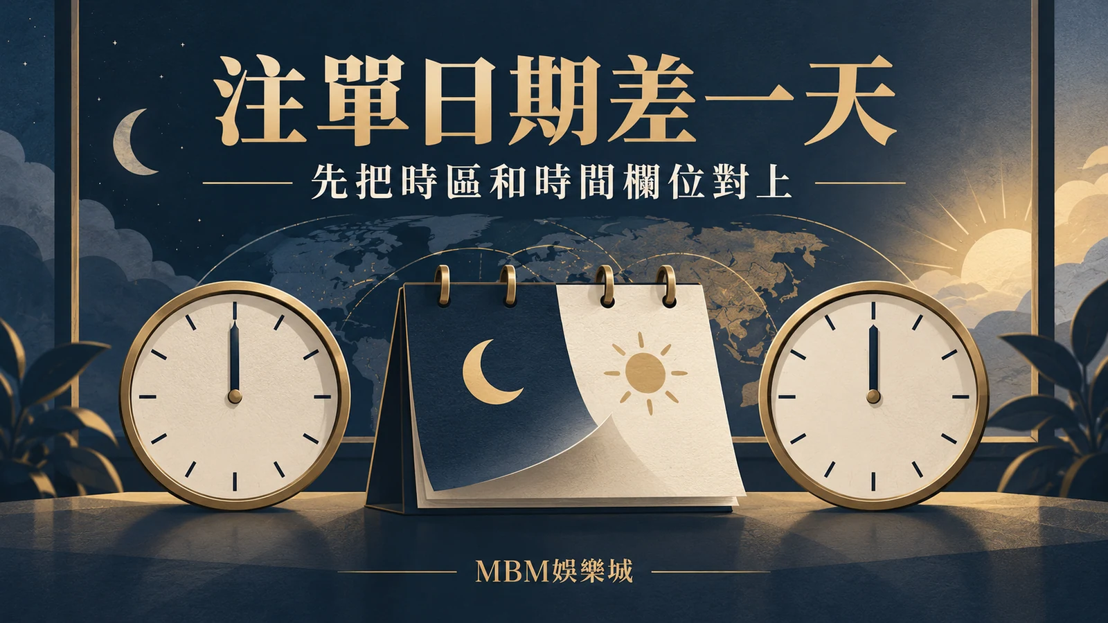 注單日期差一天：先把時區和時間欄位對上