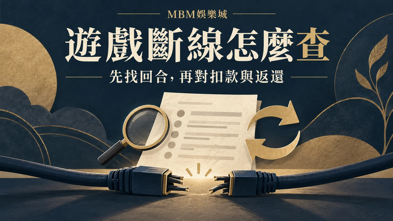 遊戲斷線怎麼查：先找回合，再對扣款與返還